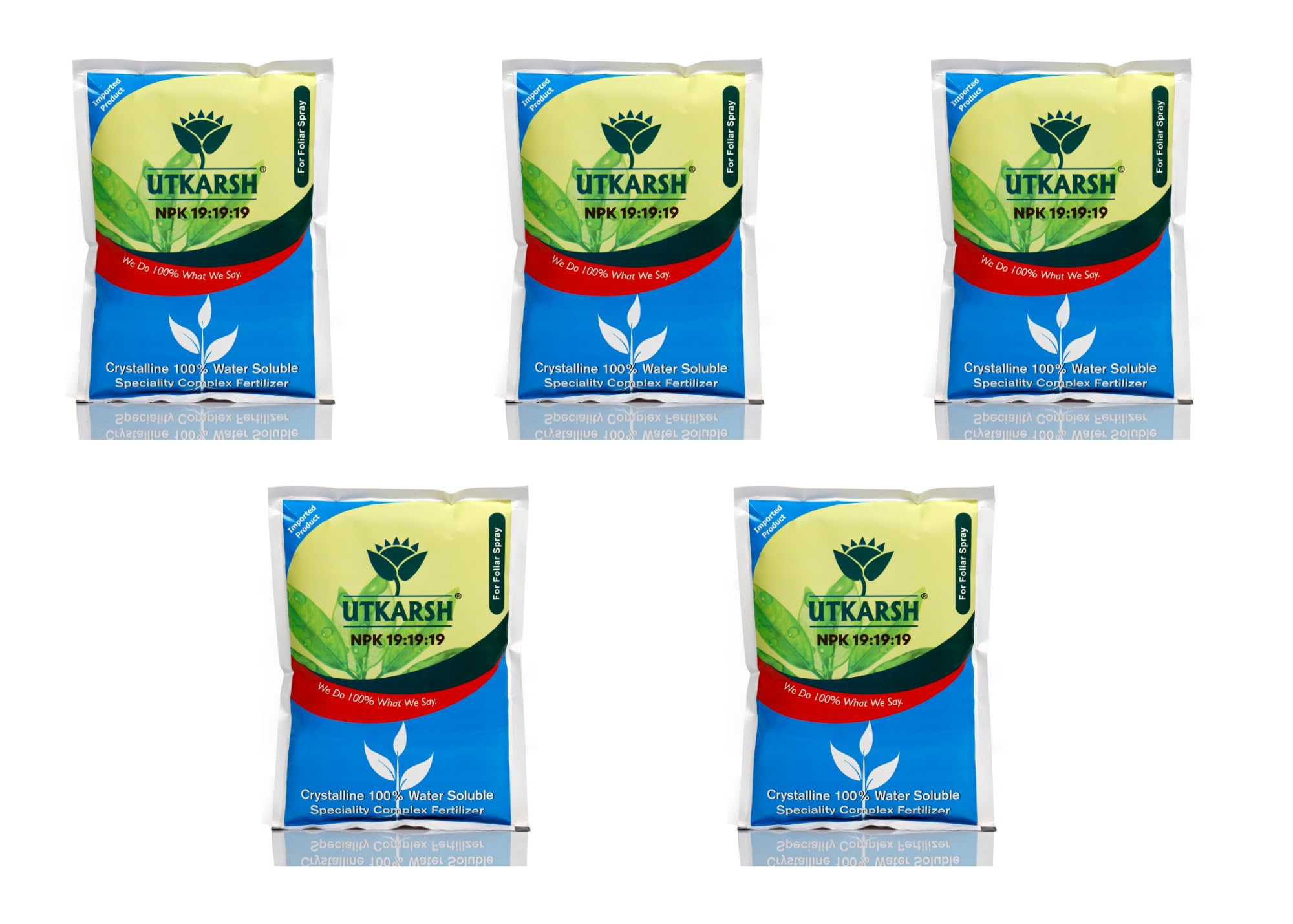 Utkarsh NPK (19:19:19) (Speciality Crystalline 100% Water Soluble Complex Fertilizer, Drip Irrigation) Enhances Vegetative Growth, Healthy Green Plants/Home Garden (4.5 Kg; Pack of 5 of 900 gm) (B0D7C6HL27) Amazon Price History, Amazon Price Tracker