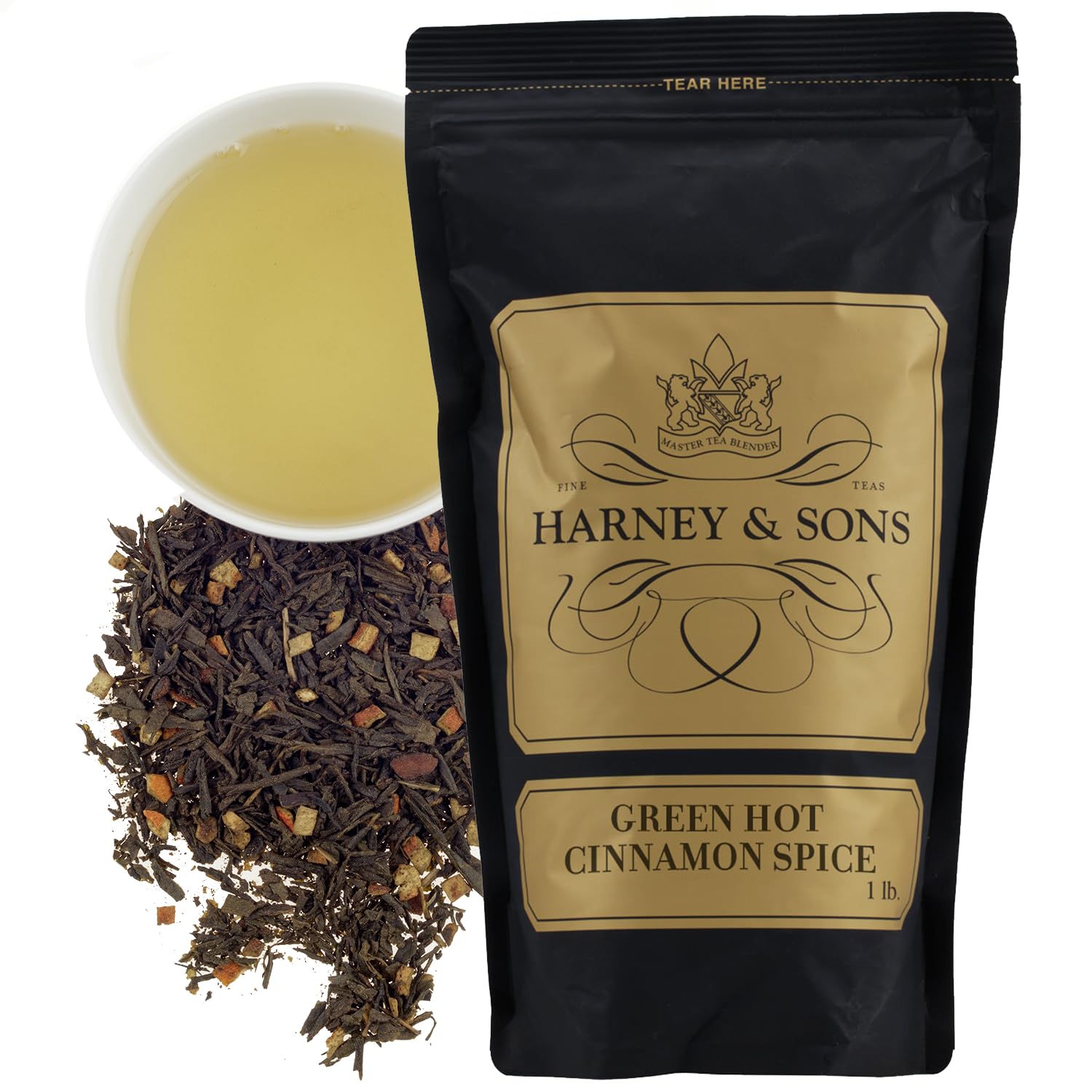 Harney & Sons Green Hot Cinnamon Spice Tea