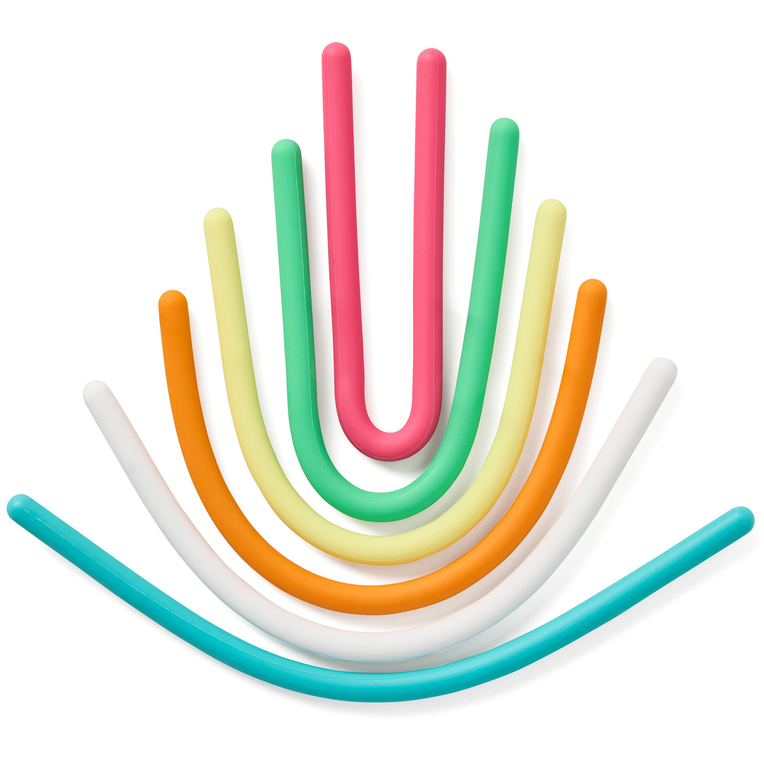 Pushpeel Sensory Strings - Silikon Fidget Strings für Beruhigung, ADHS & Autismus | Kompatibles sensorisches Aktivitätsbrett (Original & XL) | waschbar & wiederverwendbar | Kinder ab 3 Jahren