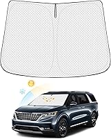 Vista 70 de Parasol para parabrisas para Ford Escape 2020-2025 2026, accesorios gruesos de 6 capas plegables para ventana delantera, protector de visera solar