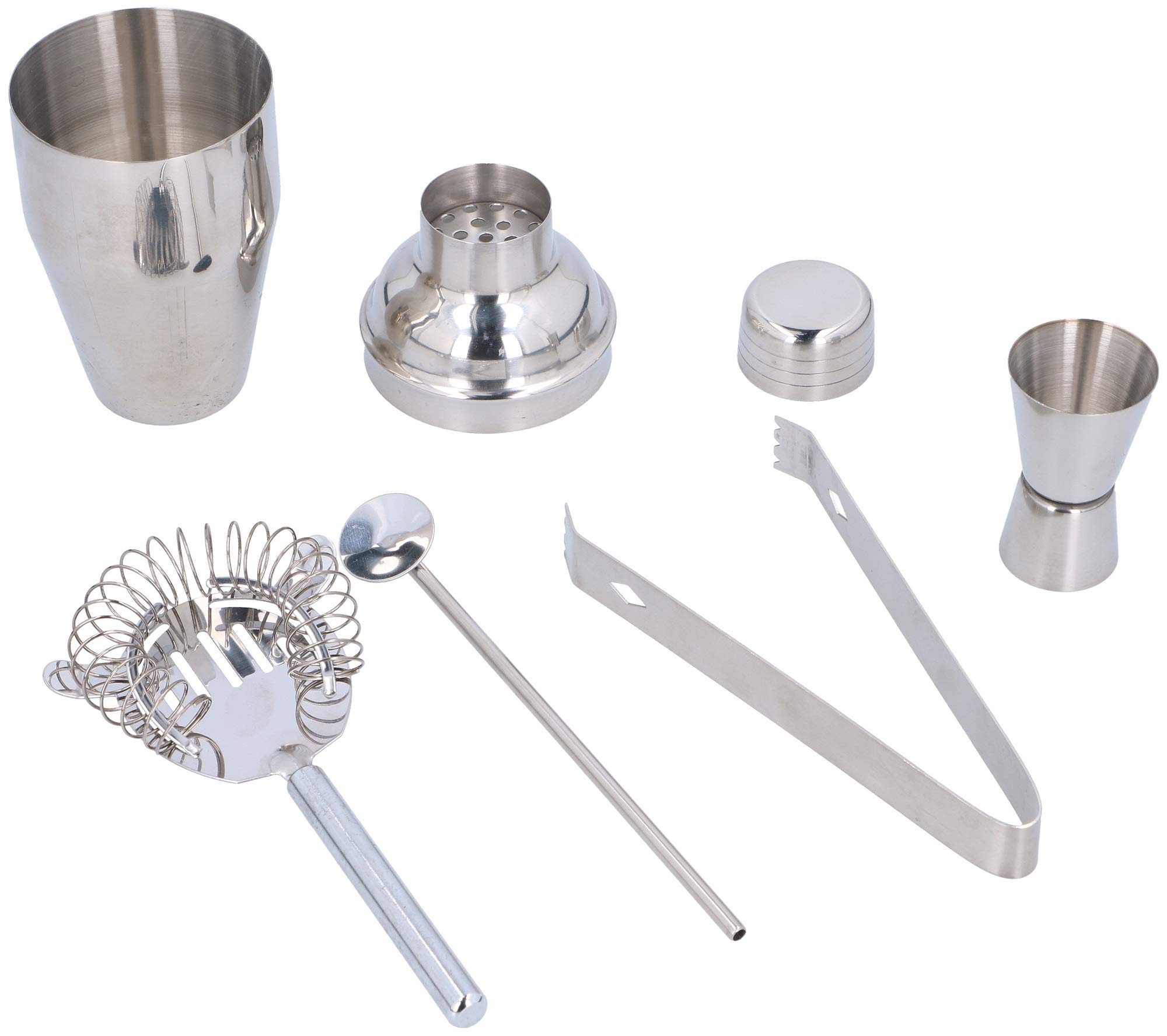 Set da bar 5 pezzi in acciaio inox Cocktail shaker di Cilio | Made In