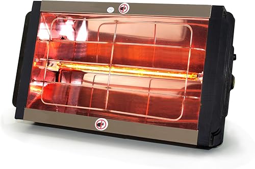 Miniatura 2 de KIMSING IR1 - Lámpara de curado de pintura infrarroja de onda corta de mano, potencia nominal de 800 W, lámpara calefactora infrarroja extra larga