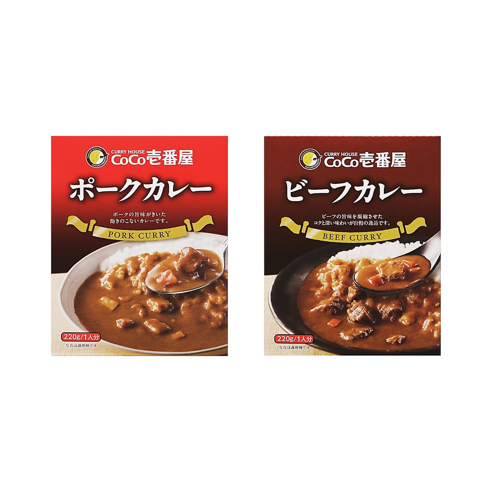 CoCo Ichibanya Retort Curry, Pork & Beef Set
