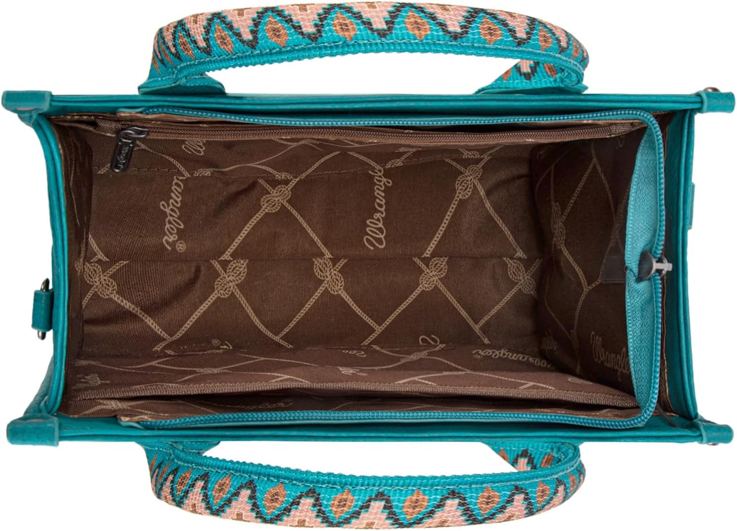 Wrangler Tote Bag for Women Western Purse with Boho Shoulder Strap Medium Satchel Top Handle Purses and Handbags - Image 5