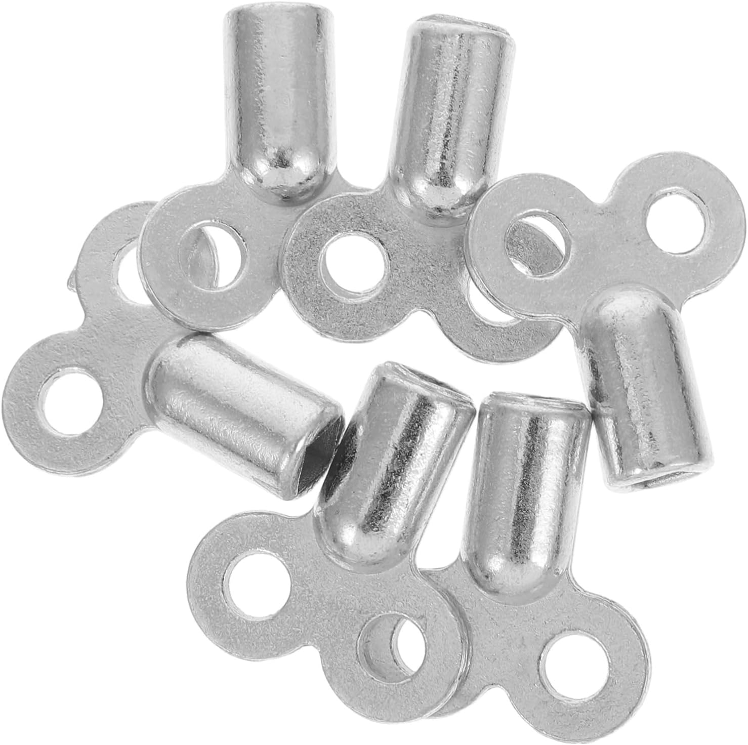 ORFOFE 6pcs Exhaust Valve Key Radiator Air Vent Key Gas Radiator Tail Bleed Air Plumbers Tool