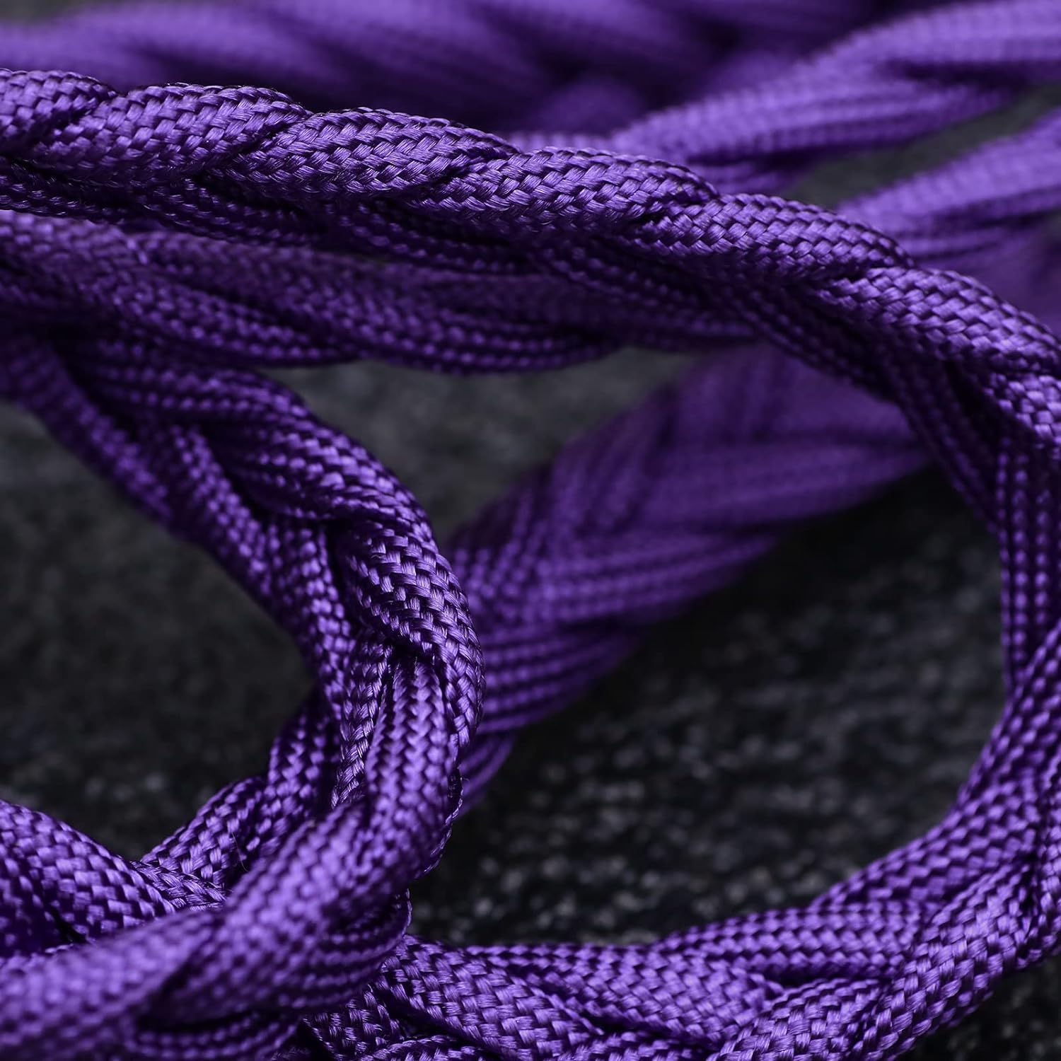 Linsoul Tripowin GranVia Upgraded OFC High Purity Headphone Audio Replacement Cable (2.5mm Plug, Dual 3.5mm, 1.5m Length, Purple)