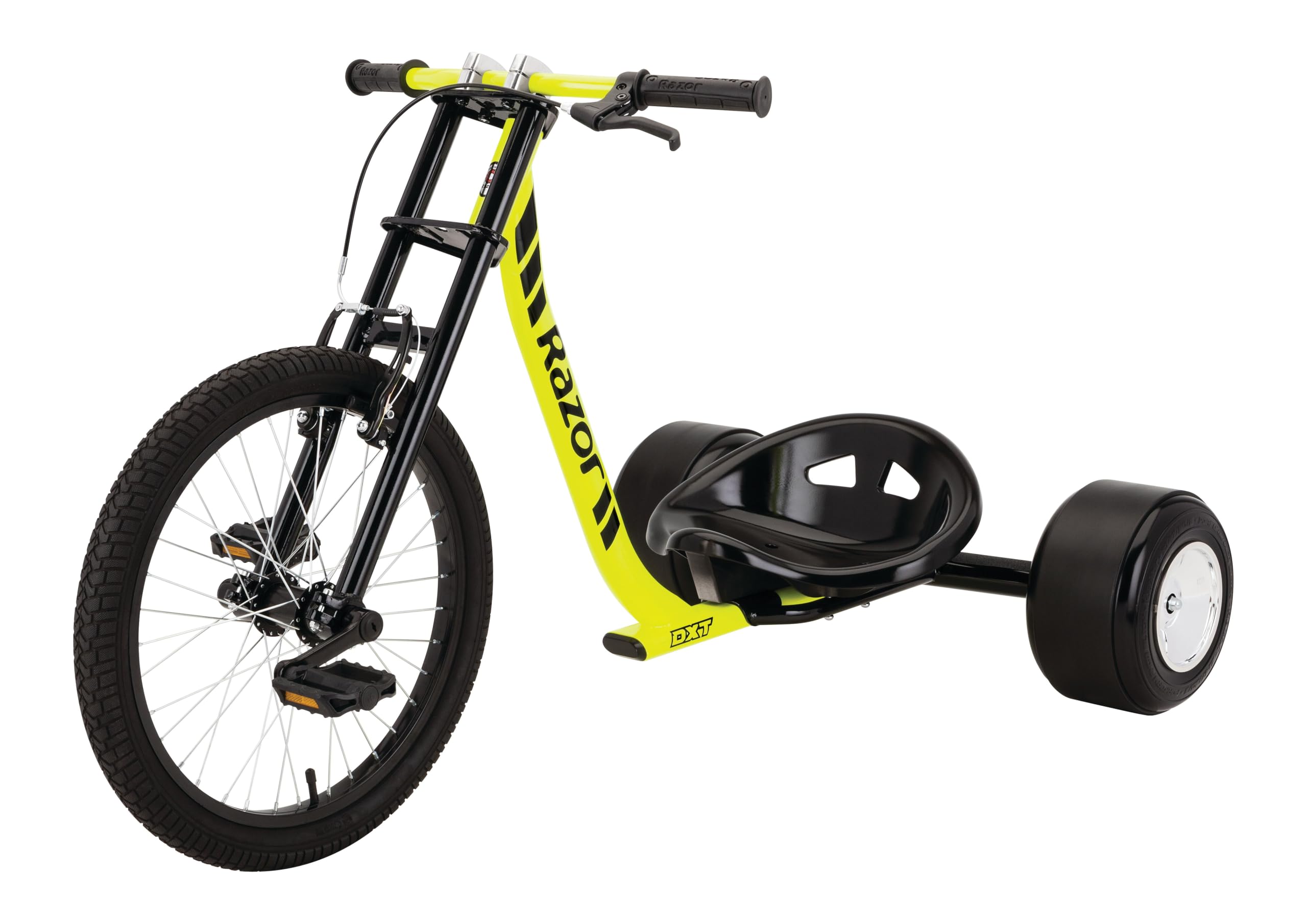 MINI バランス・バイク&ストライプ・トイ・バッグ&アイス・キューブ・トレイ Amazon.co.jp: Razor DXT Drift Trike Yellow, One Size : おもちゃ