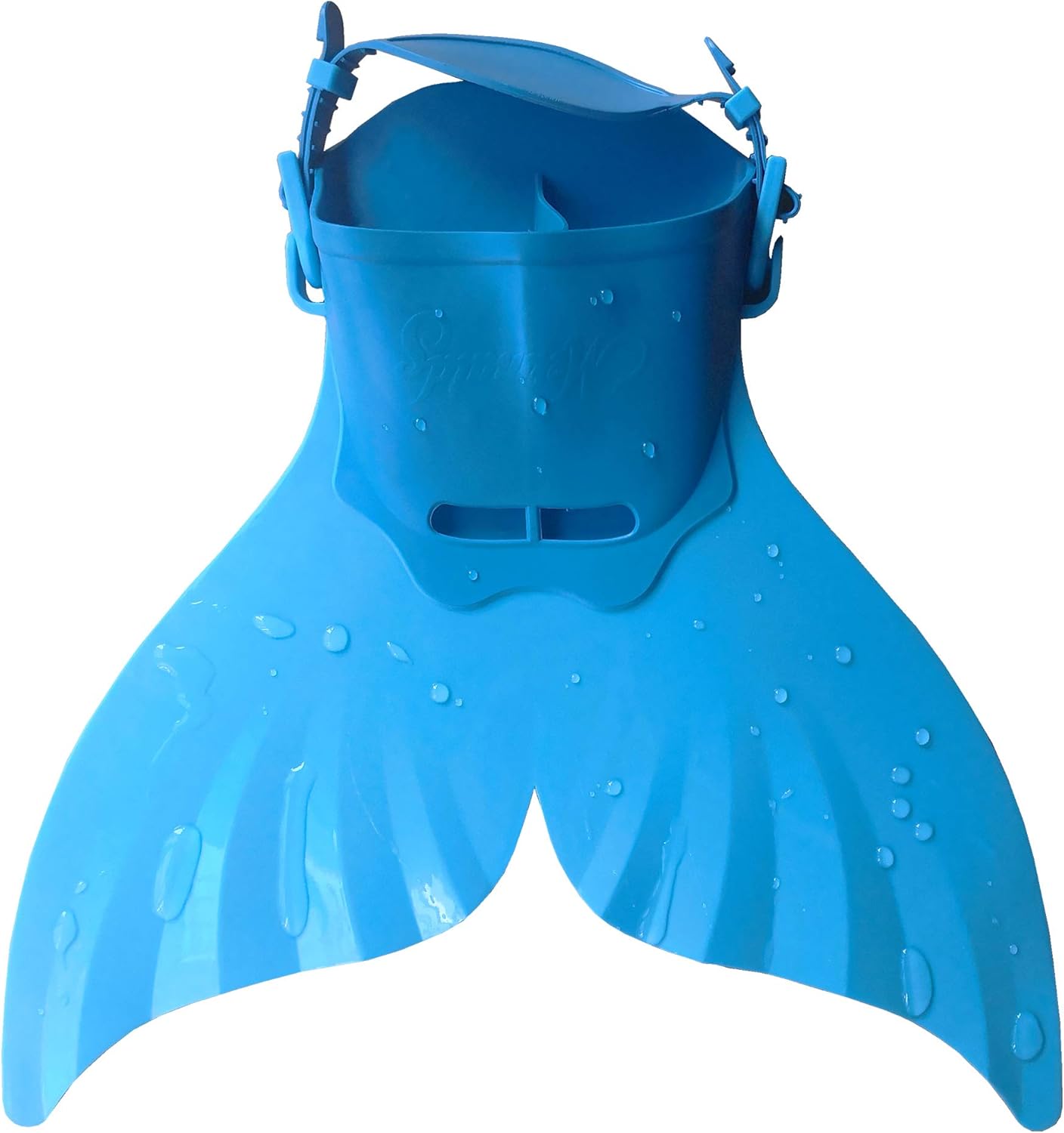 GALLDEALS Mermaid Monofin, Swim Fin for Kids, Girls, Boys, Monofin Mermaid Tails for Swimming Blue Kid Size