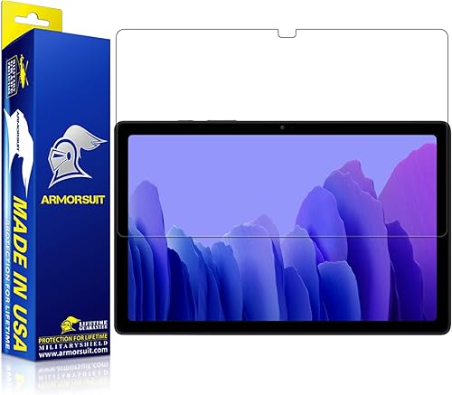 Armor Suit MilitaryShield - Protector de pantalla antirreflejos para Samsung Galaxy Tab A7 de 10.4 pulgadas (SM-T505) (versión 2020), cobertura