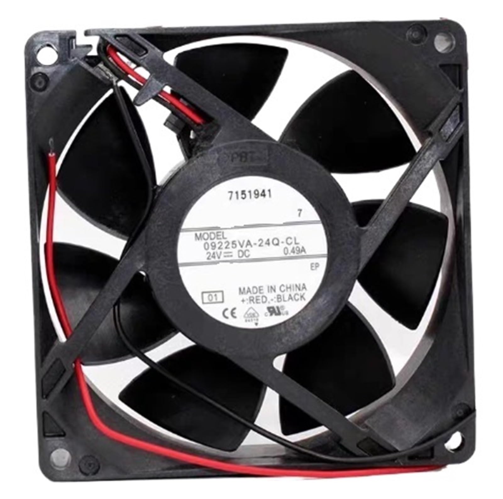 FSBNMNXPQ 09225VA-24Q-CL 9025 9cm 24V 0.49A 3-wire Fan