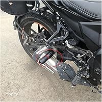 Vista 4 de Motocicleta CNC Protección contra caídas Deslizador de Escape Slider Almohadilla deslizante para Yamaha MT-03 MT03 MT 03 2012-2022 Anticaída Frame