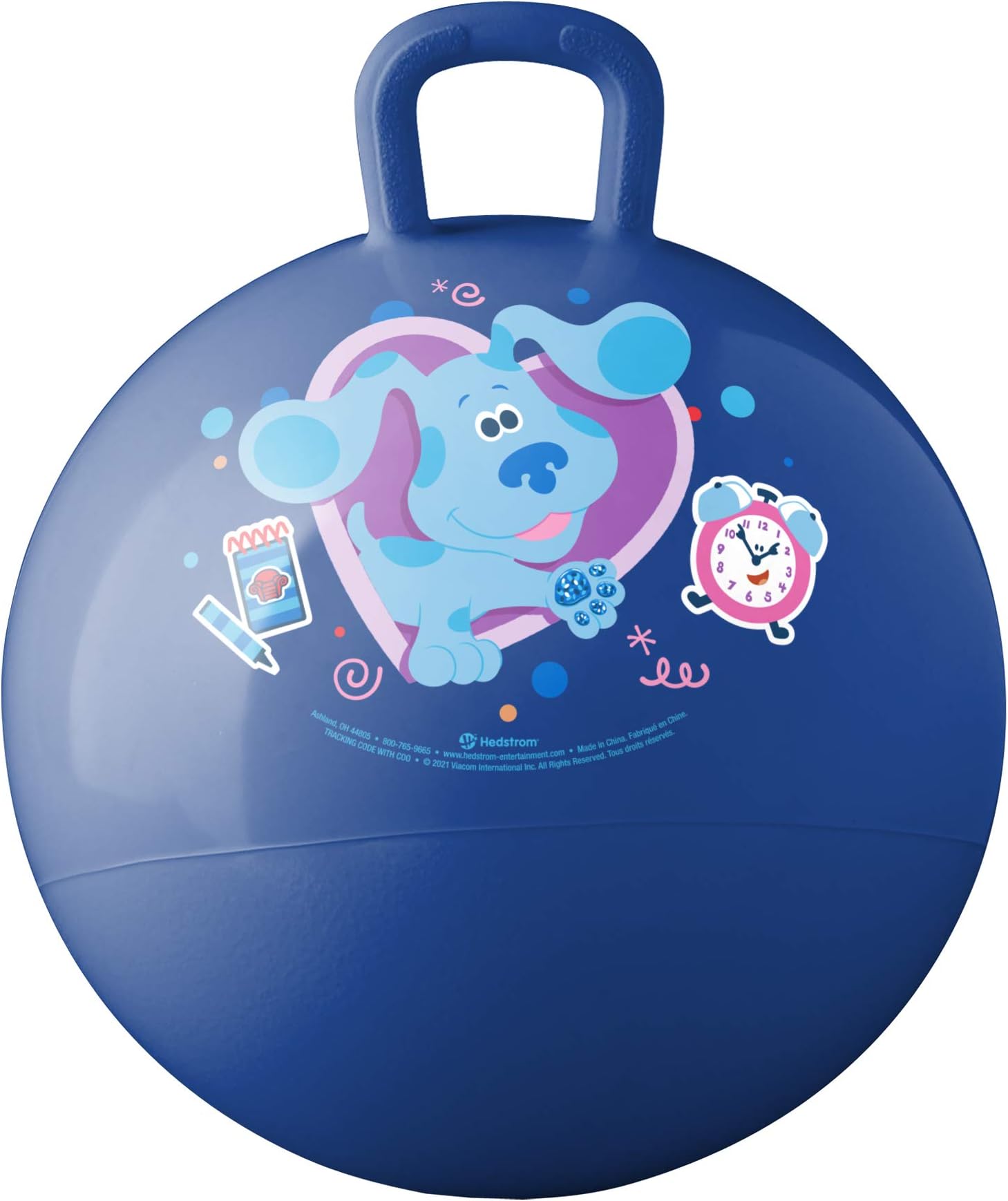 Hedstrom Blue's Clue and You Hopper Ball, Hop Ball for Kids, 15 Inch, Blues Clues (55-7546)