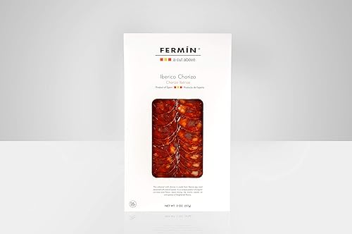 Fermín A Cut Above Combo de Chorizo Ibérico en rodajas y Salchichón Ibérico en rodajas 4 oz (2 oz cada uno) (2)