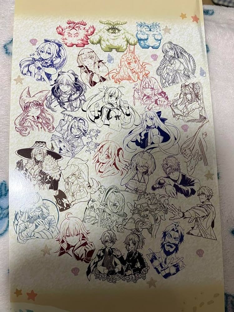 FGO Fes 特典　グッズ　シール台詞　ステッカー Amazon | FGO Fes 2024 特典 ステッカー セット | シール