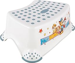 keeeper Paw Patrol Step Stool 3 to 14 Years Non-Slip Tomek White