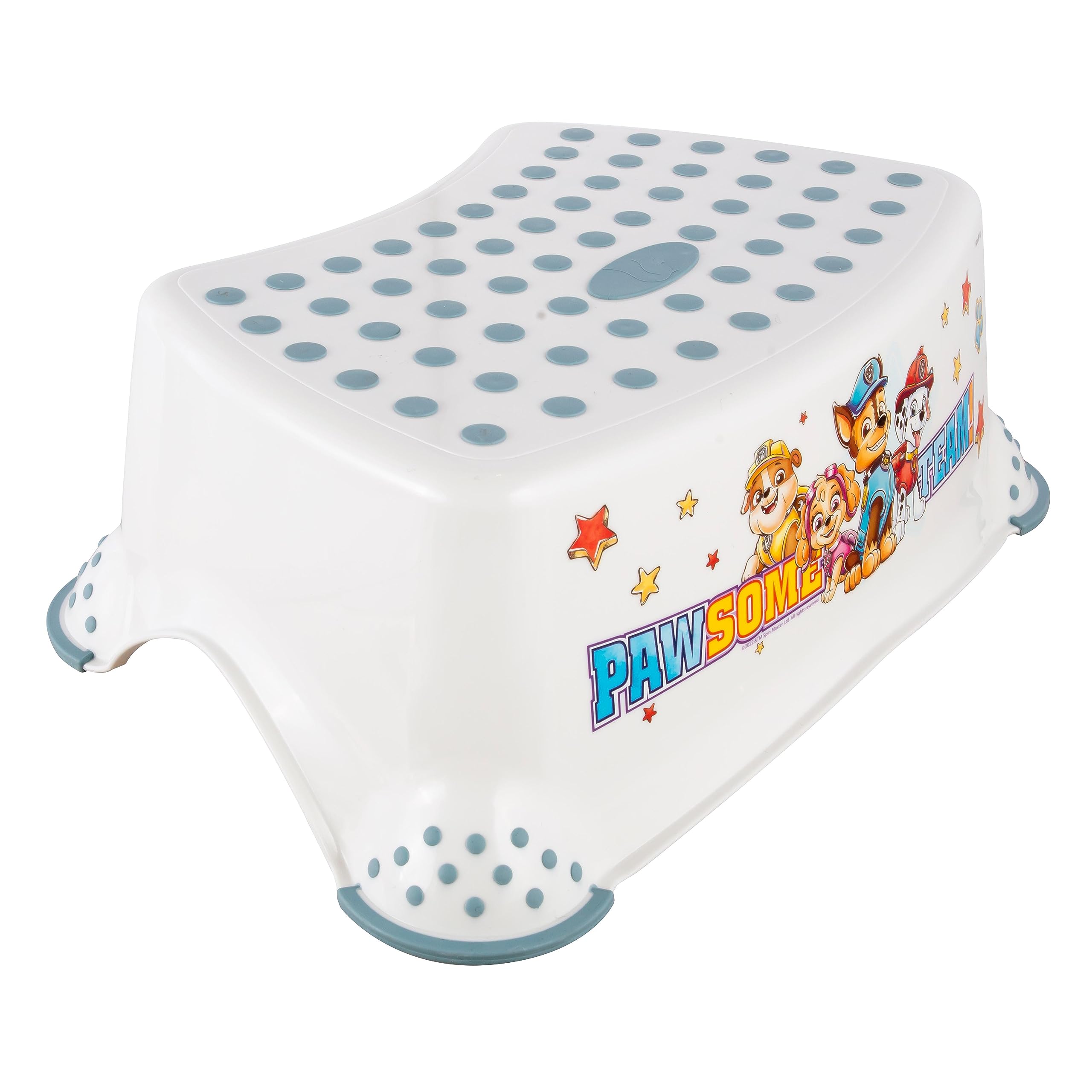 keeeper Paw Patrol Step Stool 3 to 14 Years Non-Slip Tomek White