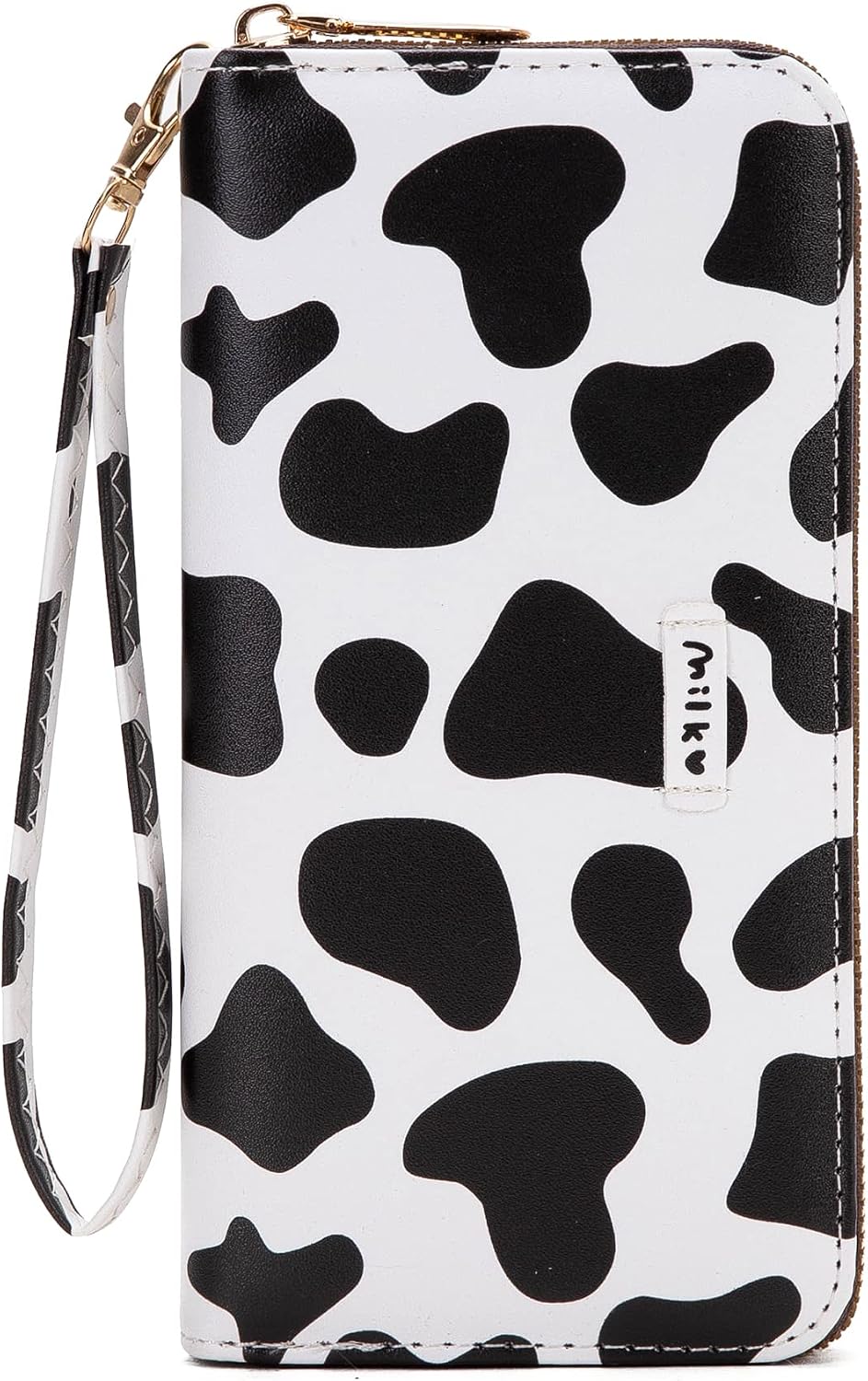 Women’s Large Leather Wristlet Clutch and Card Holder Organizer