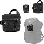 Lowepro ProTactic LCS 8 x 8 III Lens Case - Premium Padded, Adaptive Compression, SlipLock™ Compatible, Fits 50mm F/1.8, for DSLR and Mirrorless Cameras, for Photographer/Videographer
