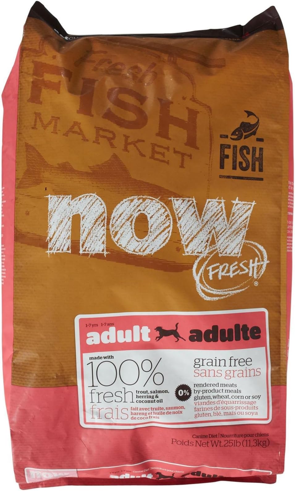 Petcurean NOW! Grain Free Fish Adult Dog Food