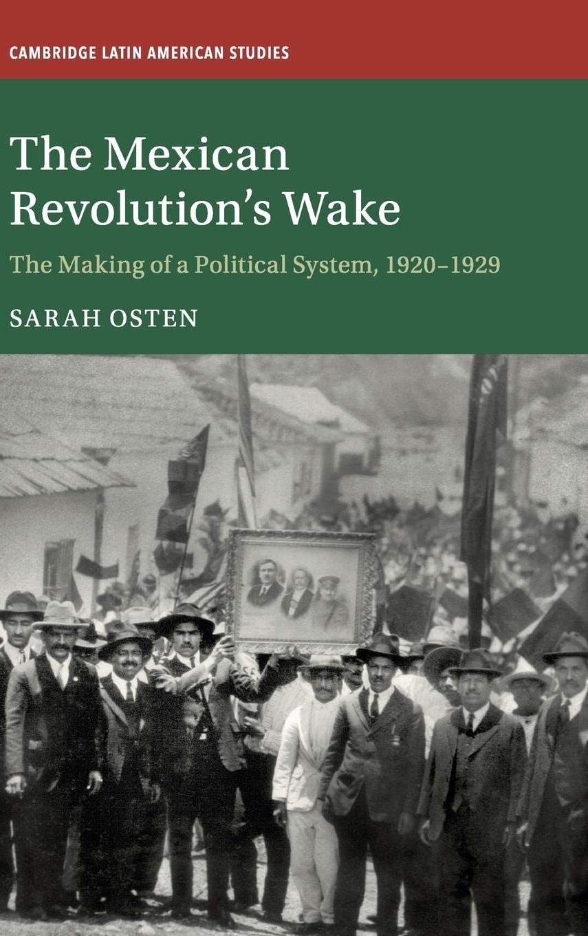 The Mexican Revolution's Wake: The Making of a Political System, 1920–1929 (Cambridge Latin American Studies, Series Number 108)