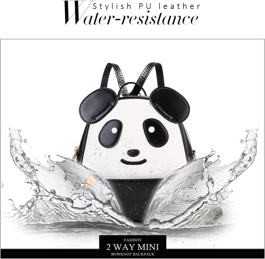 ガールズ ミニマーメイド バックパック 幼児 3D アニマル カジュアル デイパック PUレザー 就学前コンバーチブル ショルダーバ