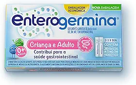 Enterogermina Probiótico 20 frascos de 5ml - Tamanho Família