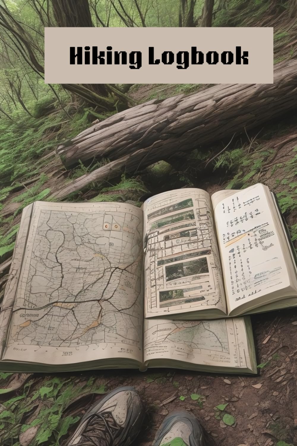 Hiking Logbook Journal with Prompts: 6" x 9" Travel Size | Hiking Logbook for Walkers | Trail Log Book | Hiking Log Book |Hiking Gifts