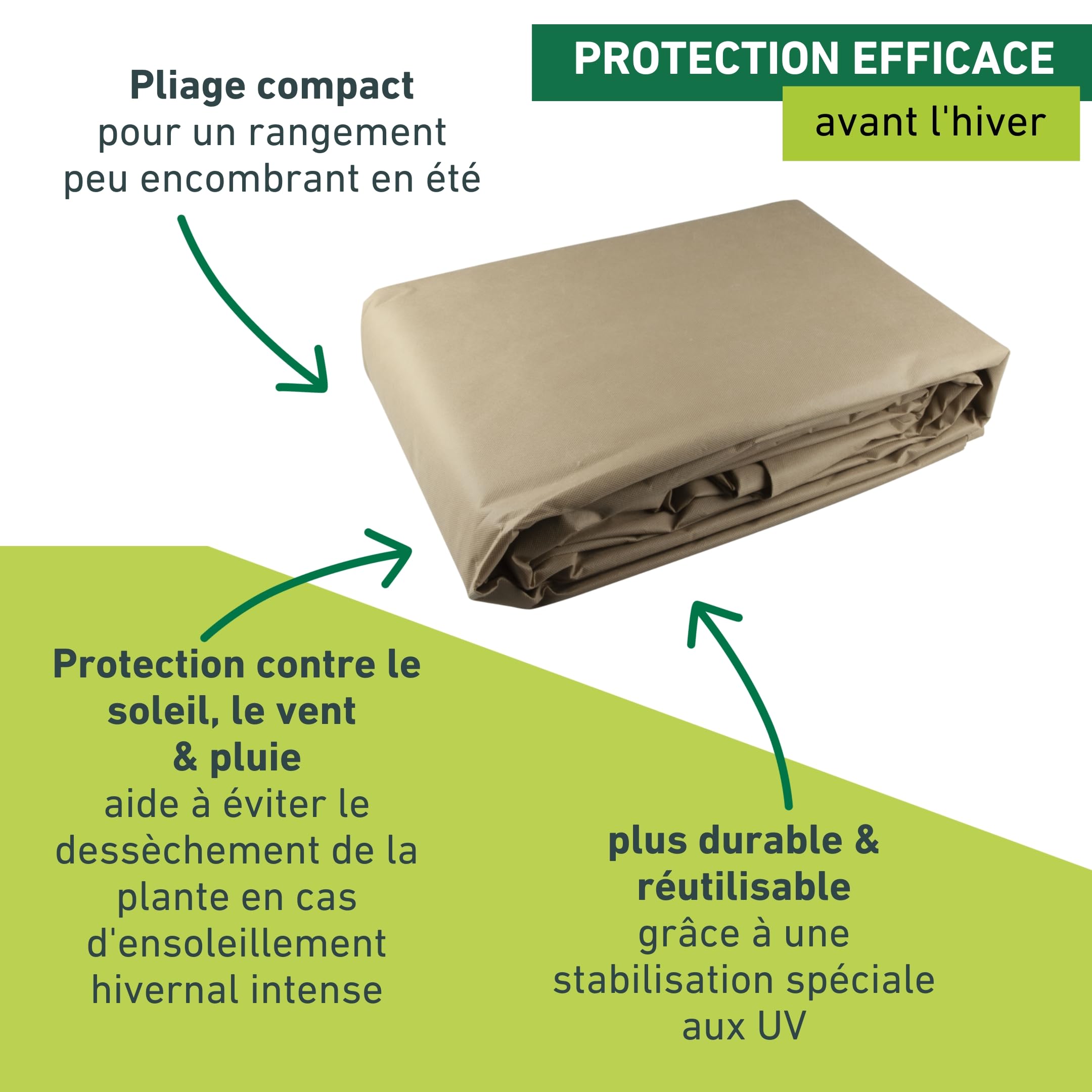 Bonnet d'hiver en non-tissé XXXL