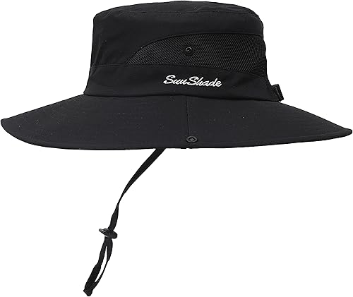 Miniatura 24 de Sombrero de sol para mujer de verano, sombrero de playa de ala ancha, protección UV al aire libre, plegable, malla fresca, diseño para cola de Rosa