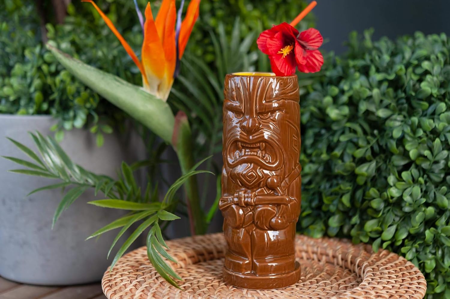 STAR WARS Geeki Tikis Chewbacca Mug | Official Collectible Tiki Style Ceramic Cup | Holds 21 Ounces
