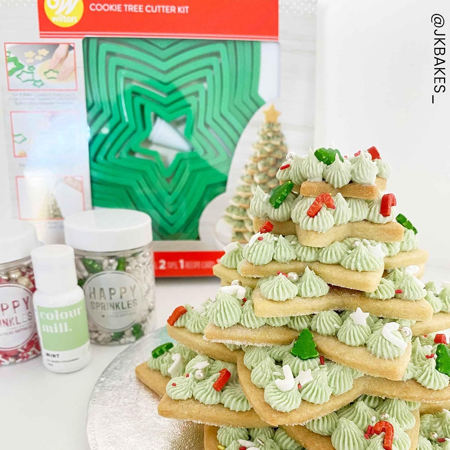 Wilton Gingerbread Cookie Tree Cutter Set