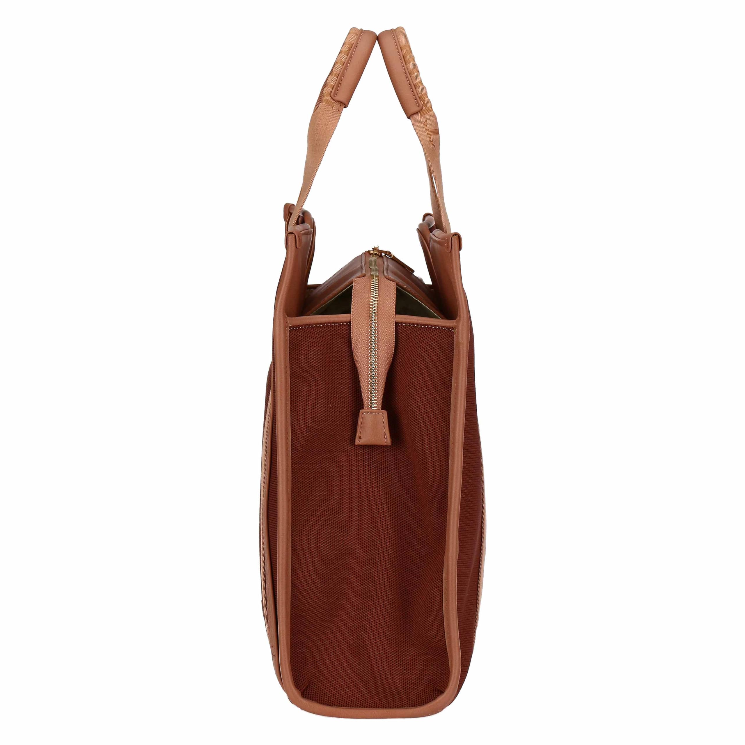 THUN - Shopper, grande - poliestere, PU, metallo - Collezione Sempre con me - 40 x 13 x 35 cm