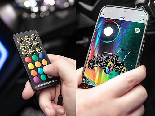 Miniatura 6 de SuperATV Can-Am Maverick X3 Fang Lights se adapta a varios años  Consulta la guía de ajuste