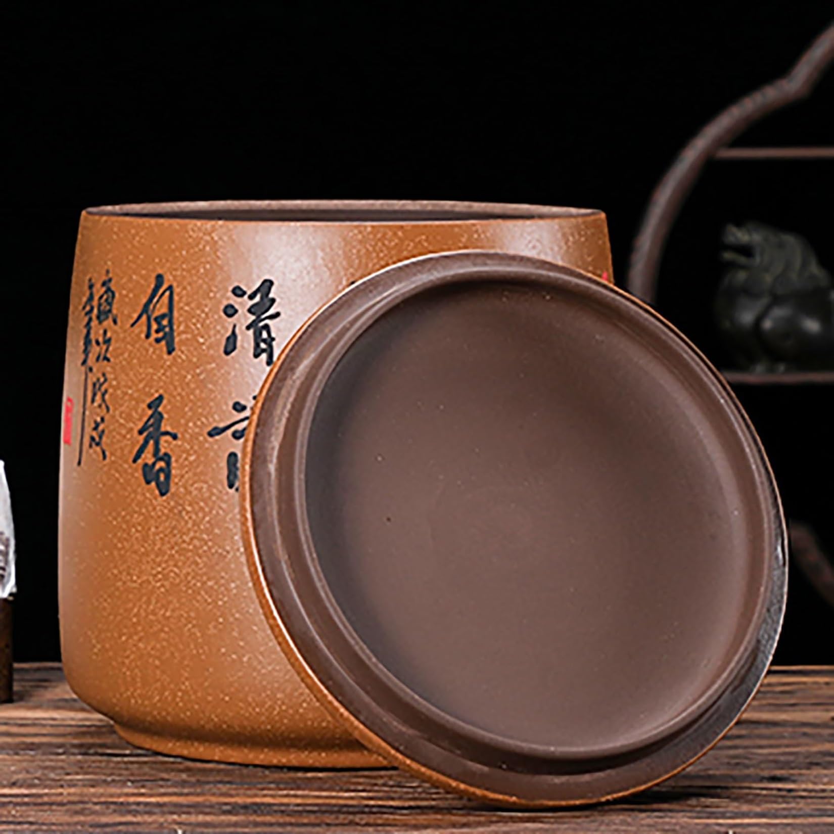 Pojemnik Na Ryż Ceramiczny Chiński Styl Ręcznie Malowany śliwka Orchidea Bambus Dozownik Zboża Hermetyczny & Kuchnia Organizer Retro(B)