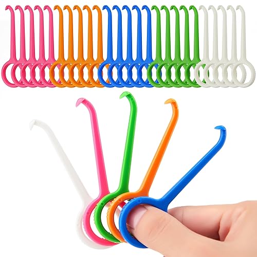 DLENP 25PCS Aligner Remover Tool, 5 Colors Clear Aligner Removal
