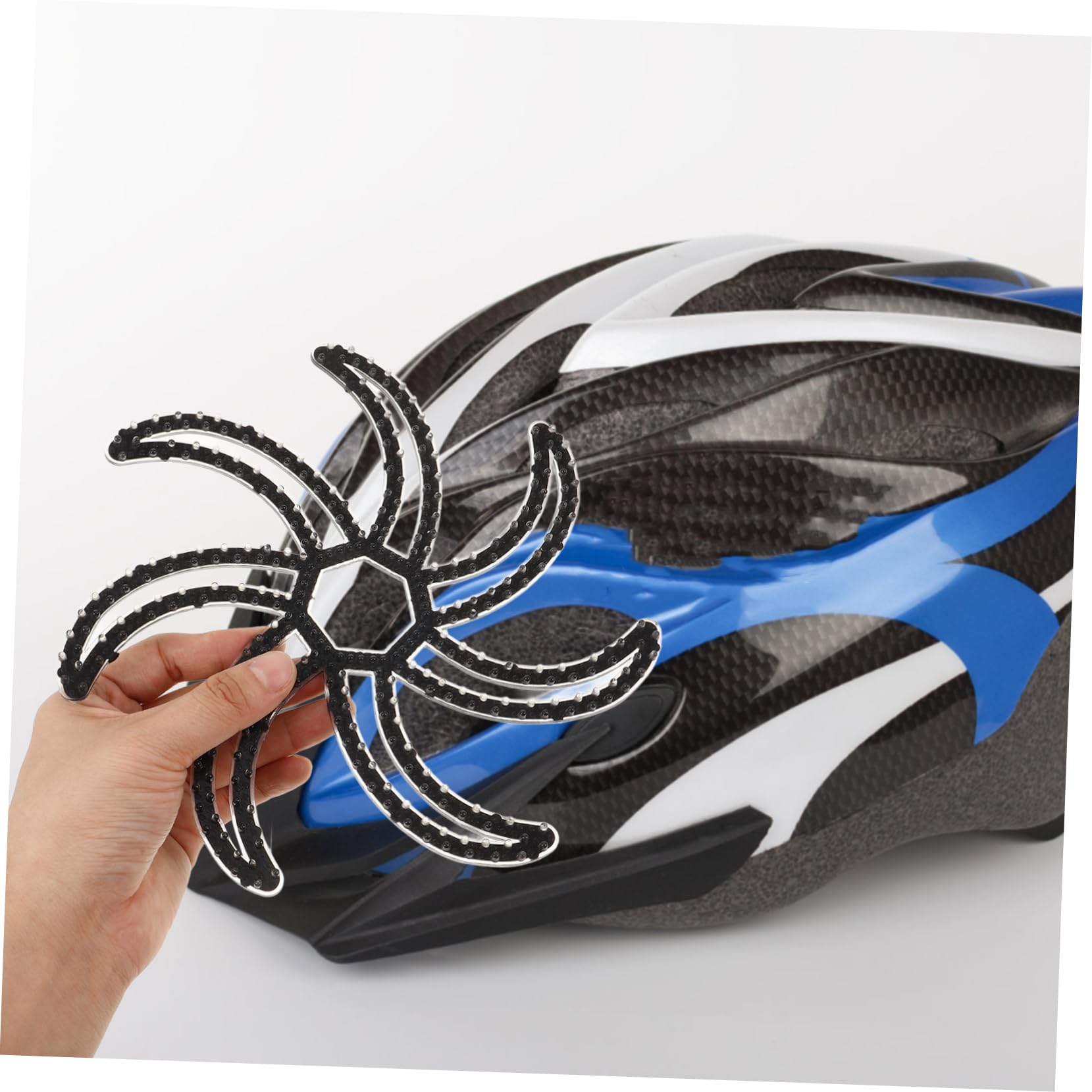 PartyKindom Liner Pad Replacement Kit 2pcs Silicone Pads for Motorcycle Easy Install