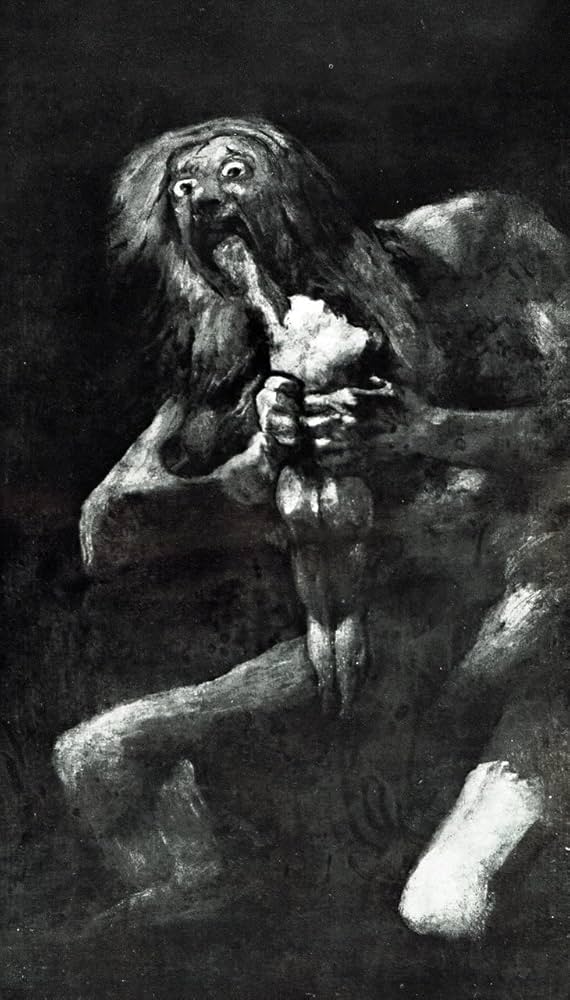 Amazon.co.jp: Goya Saturn Devouring His Son 1824 z7578 A2 Poster