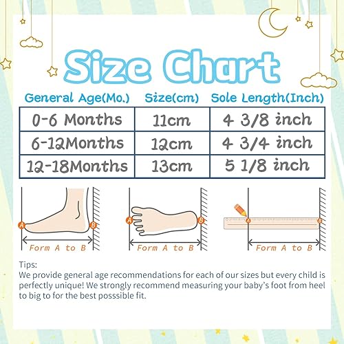 Miniatura 6 de Morbido - Tenis de lona para bebés y niños pequeños, antideslizantes, para recién nacidos, para recién nacidos, para recién nacidos de 0 a 18 meses