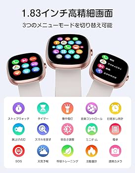 GRV スマートウォッチ iPhone アンドロイド対応 通話機能付き 2025 Amazon | GRV スマートウォッチ iPhone アンドロイド対応 通話