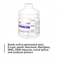 Vista 5 de 3M Platinum Plus Glaze, 31180, Esmalte de acabado autonivelante premium de dos partes, 887 mL/30 fl oz