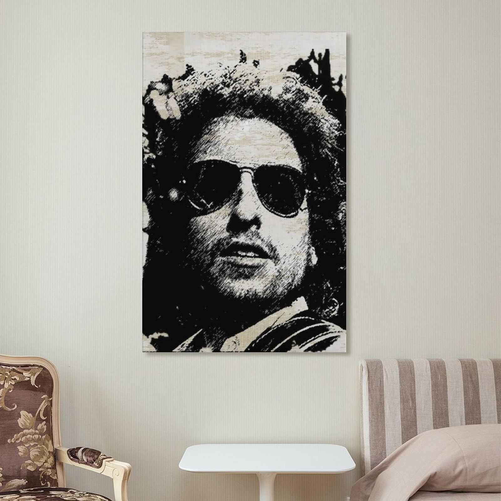 Bob Dylan |ボブディラン　アートポスター　フレーム付き Amazon.co.jp: 絵画 おしゃれ Bob Dylan ボブ・ディラン アート