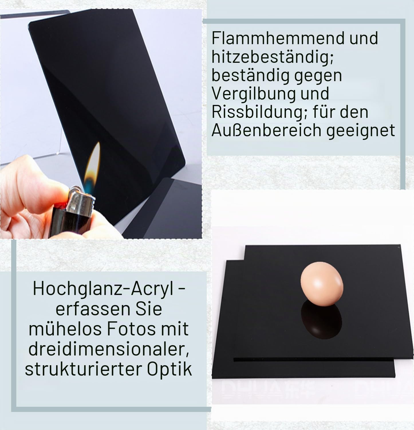 7 Stück Schwarz Acrylglas Platte,30 * 20cm Acrylplatte,Kunststoffplatte 3mm für Bilderrahmen,Schilder,Tischaufsteller,Namensschild,Laser Material,DIY-Projekte