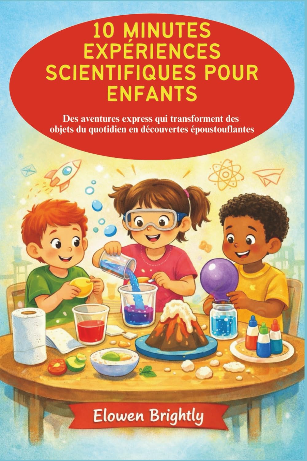 10 MINUTES EXPÉRIENCES SCIENTIFIQUES POUR ENFANTS: Des aventures express qui transforment des objets du quotidien en découvertes époustouflantes