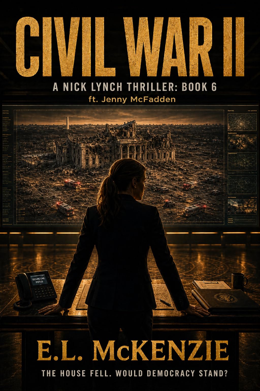 Civil War II: A Nick Lynch Thriller, Book 6, ft. Jenny McFadden (Nick Lynch Crime Thriller Series with Jenny McFadden)
