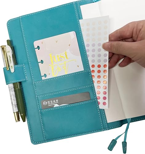 Miniatura 4 de Fromthenon A5 Premium Fabric Cover for Refillable Notebook Planner [A5 Cover Only] (Grey)