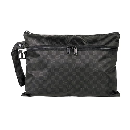 Miniatura 9 de Bumkins Bolsa impermeable para bebé, viaje, traje de baño, pañales de tela, piezas de bomba, piscina, playa, ropa de gimnasio, artículos de tocador,