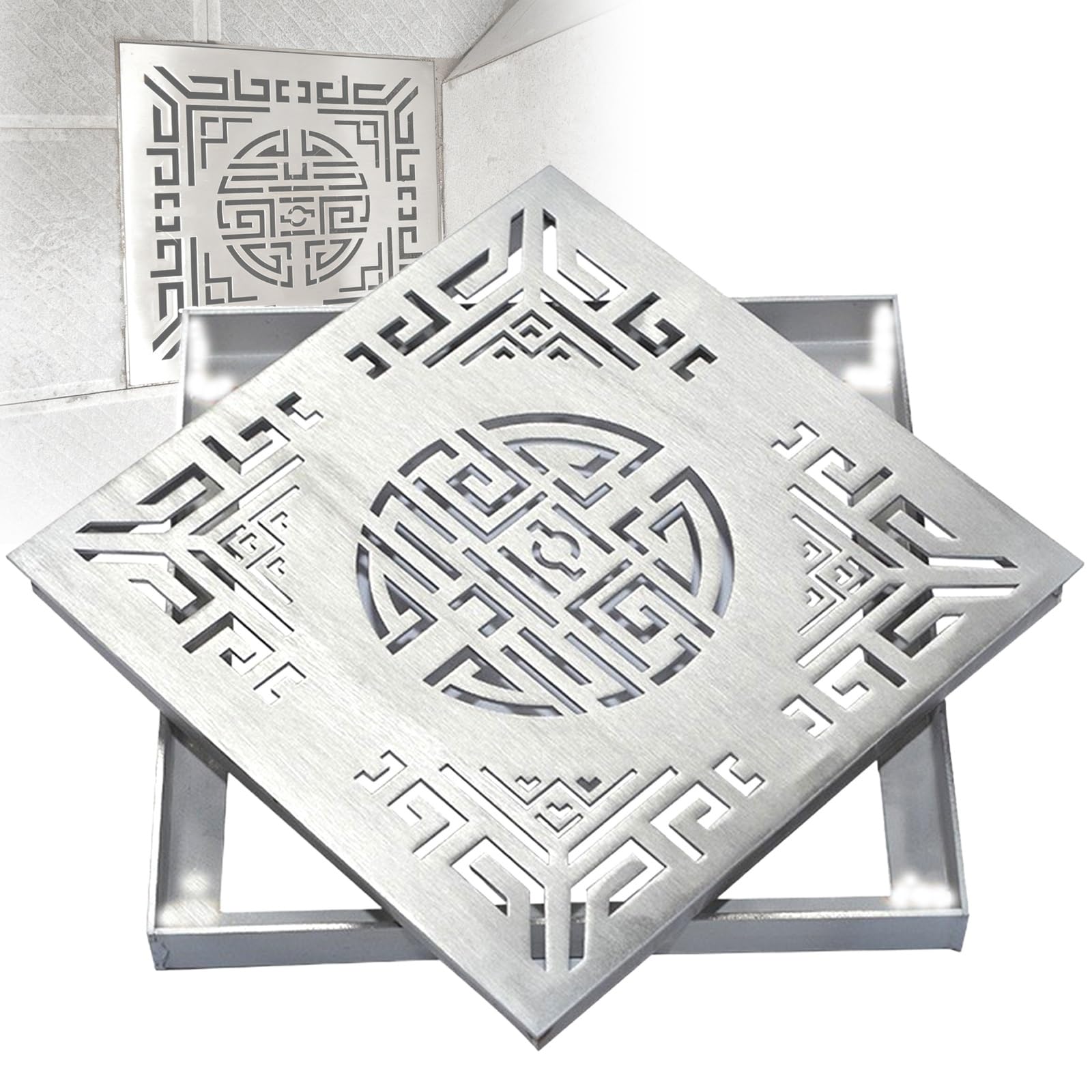 Grille de vidange extérieure pour protéger vos patios et pelouses des eaux de pluie