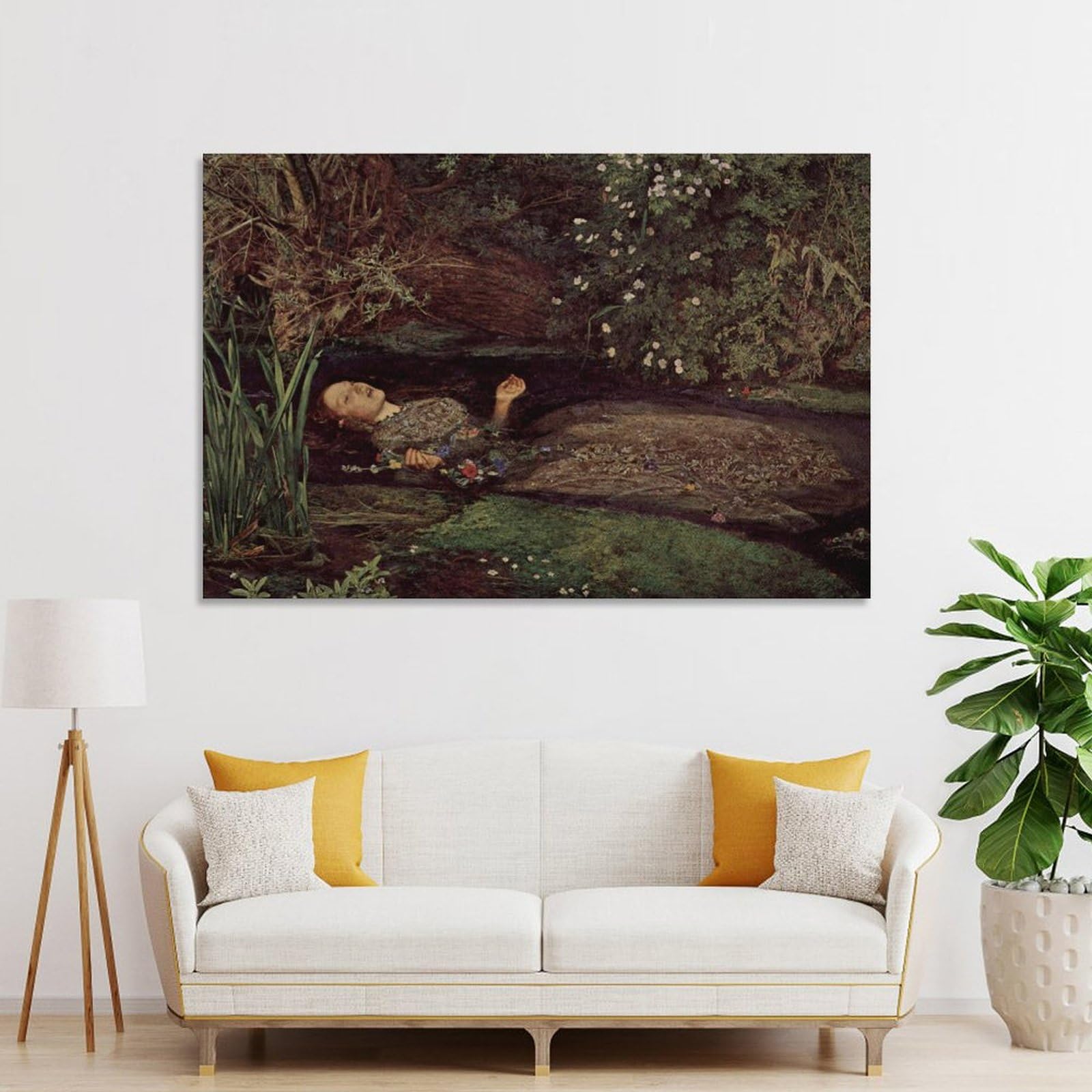 ミレー　『オフィーリア』額装品アート ミレー 『オフィーリア』額装品アート Amazon.co.jp: BiblioArt