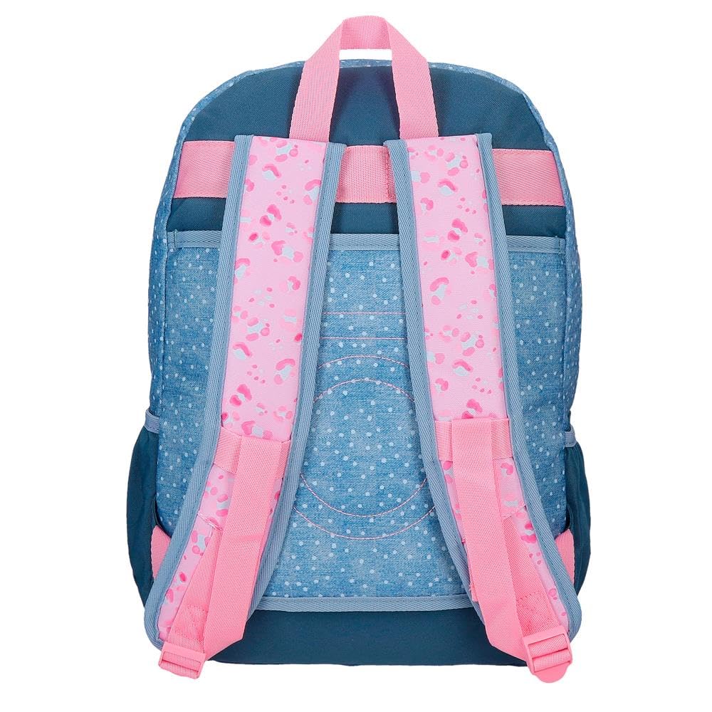 Enso Dreamer Zaino per bambini, zaino per la scuola, realizzato in poliestere, ruote doppie a rotazione multidirezionale, molteplici modi per usarlo, blu, Rucksack 44, Zaino 44