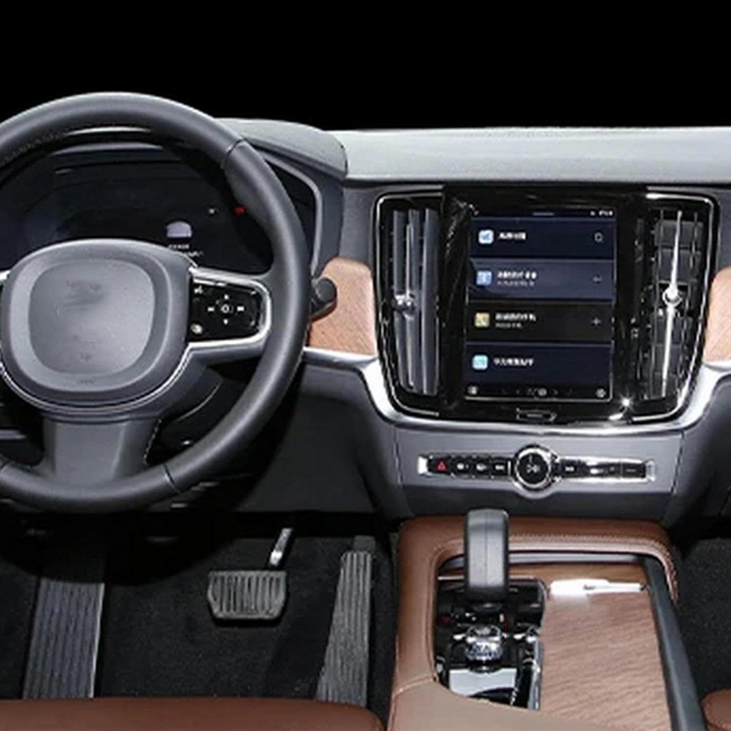 Film protection console Volvo S90 EV évitez les rayures du panneau de vitesse